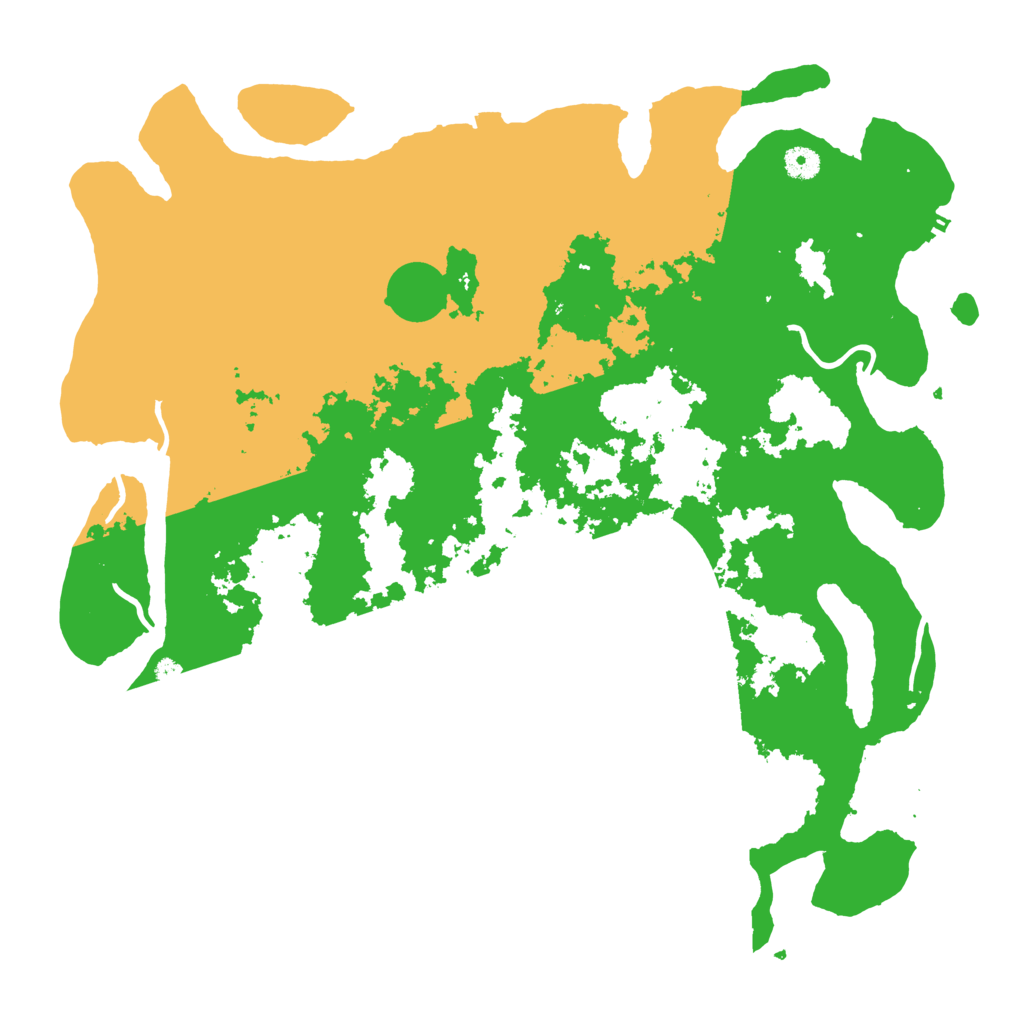 Biome Rust Map: Procedural Map, Size: 4500, Seed: 855763339