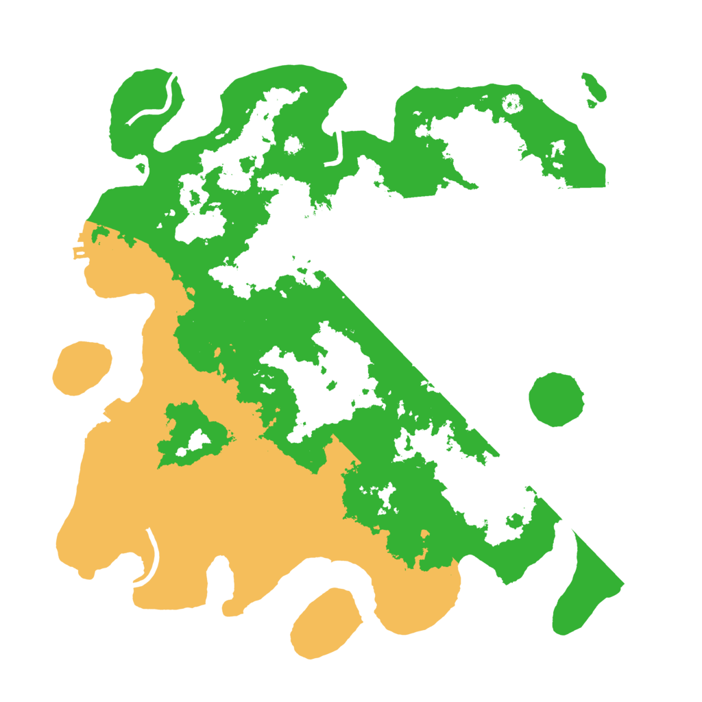 Biome Rust Map: Procedural Map, Size: 3600, Seed: 583194014