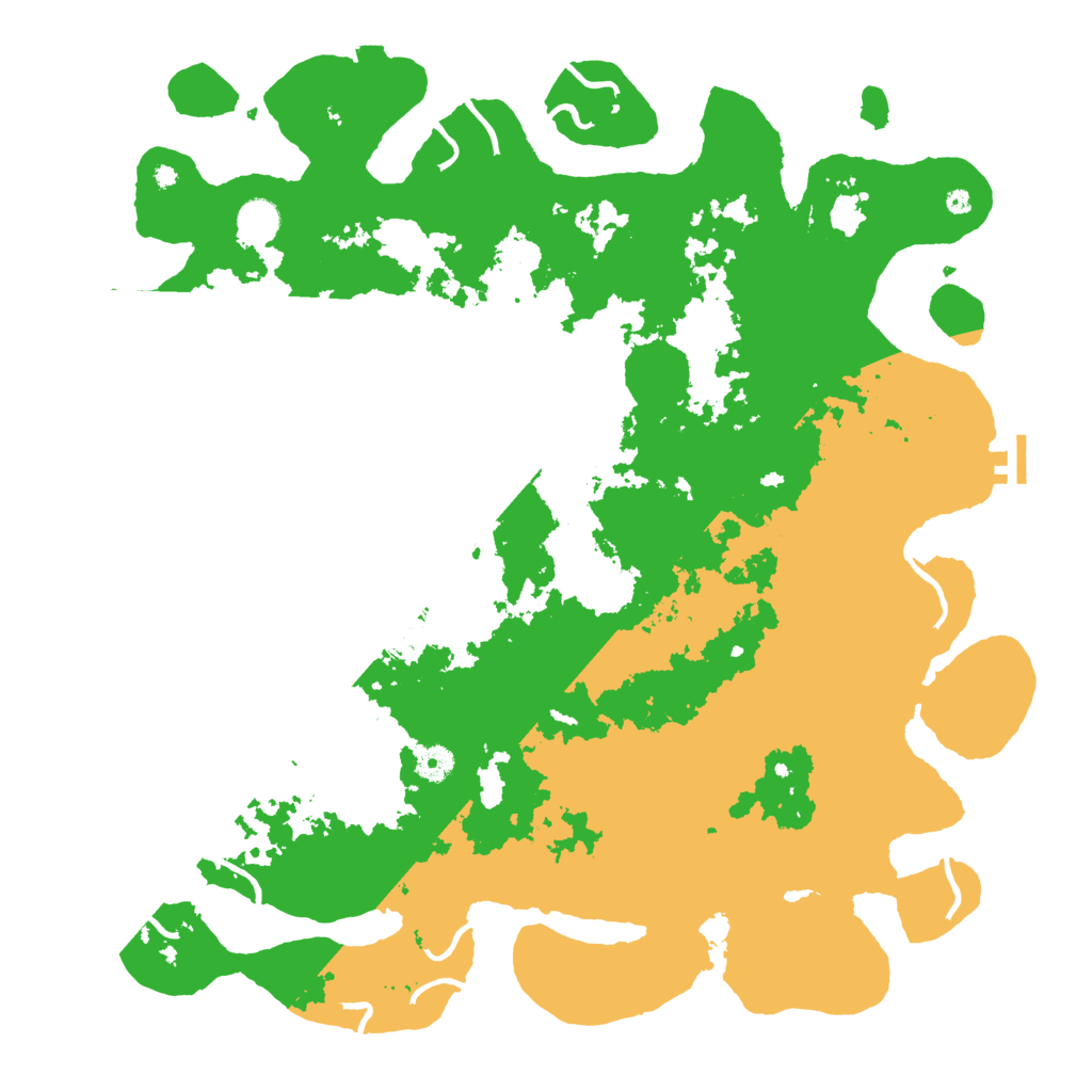 Biome Rust Map: Procedural Map, Size: 4500, Seed: 1182954187