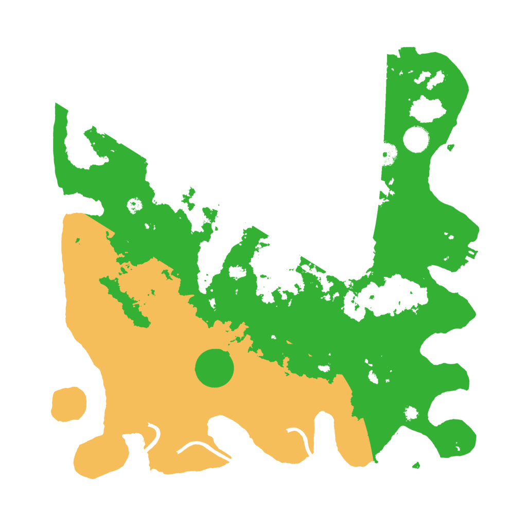 Biome Rust Map: Procedural Map, Size: 3600, Seed: 1444627581