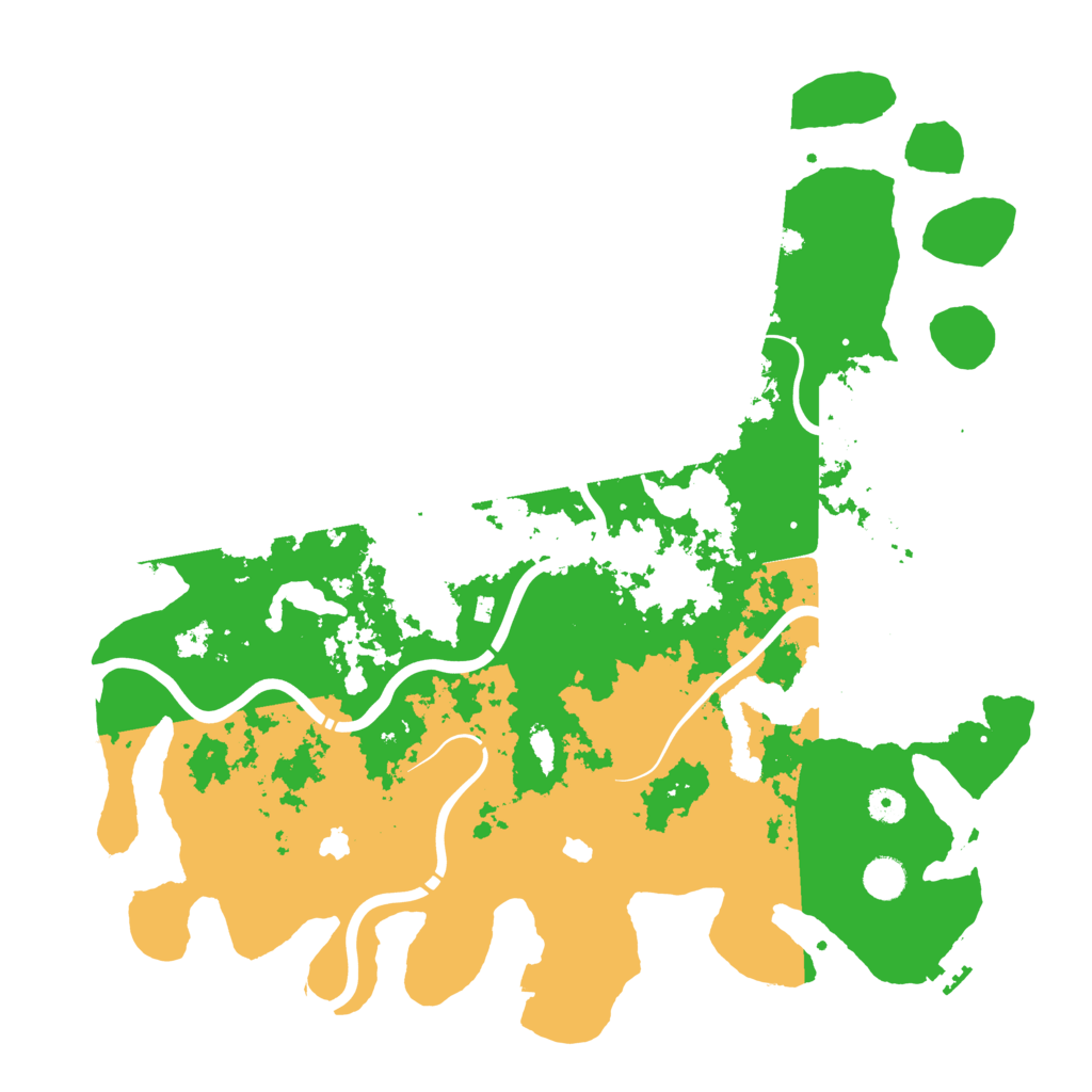 Biome Rust Map: Procedural Map, Size: 4500, Seed: 1022024
