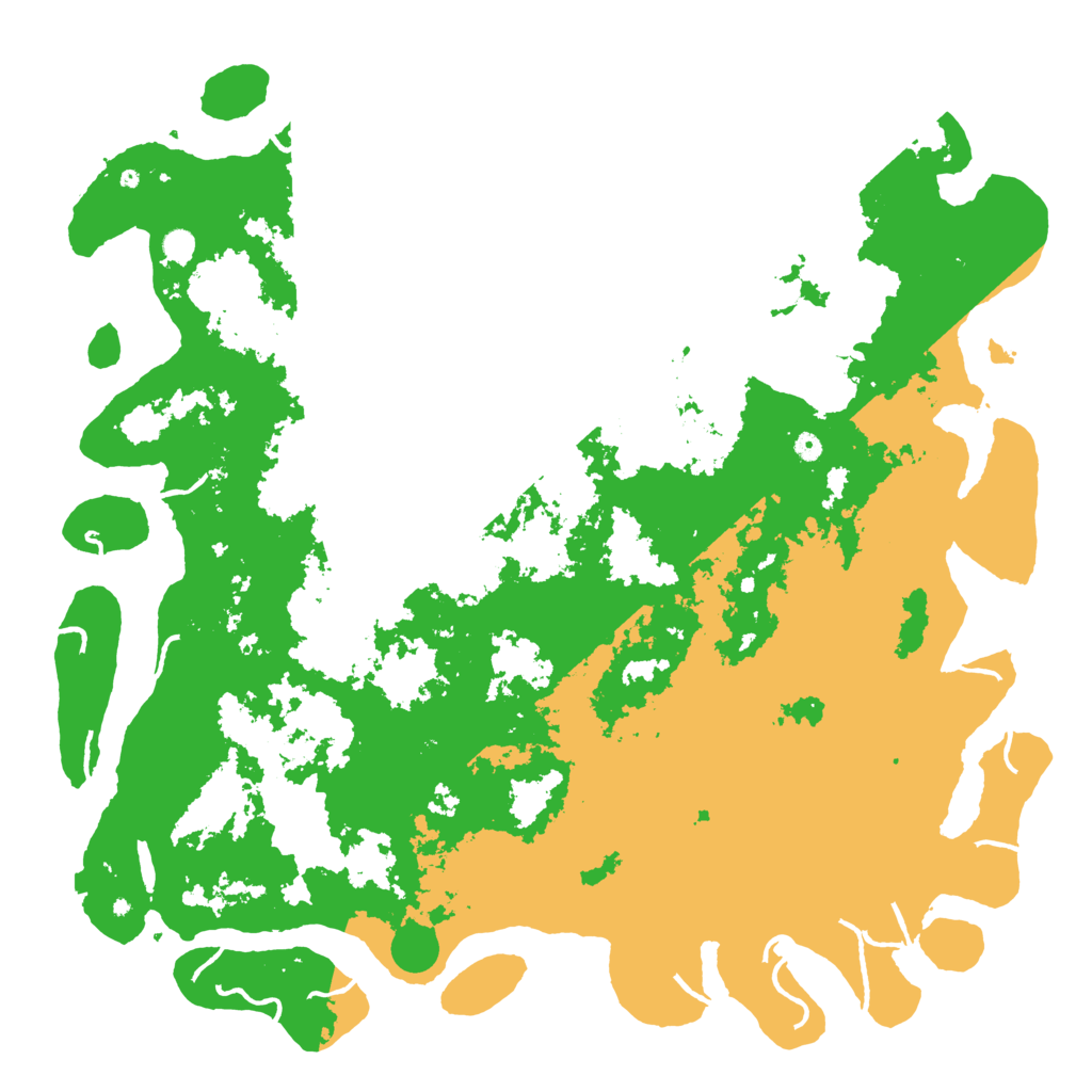 Biome Rust Map: Procedural Map, Size: 6000, Seed: 48654303