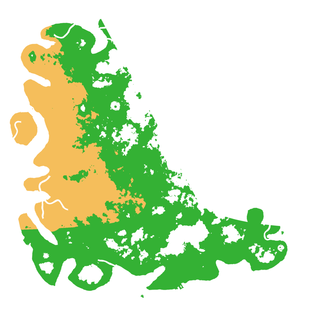 Biome Rust Map: Procedural Map, Size: 5000, Seed: 1546322546