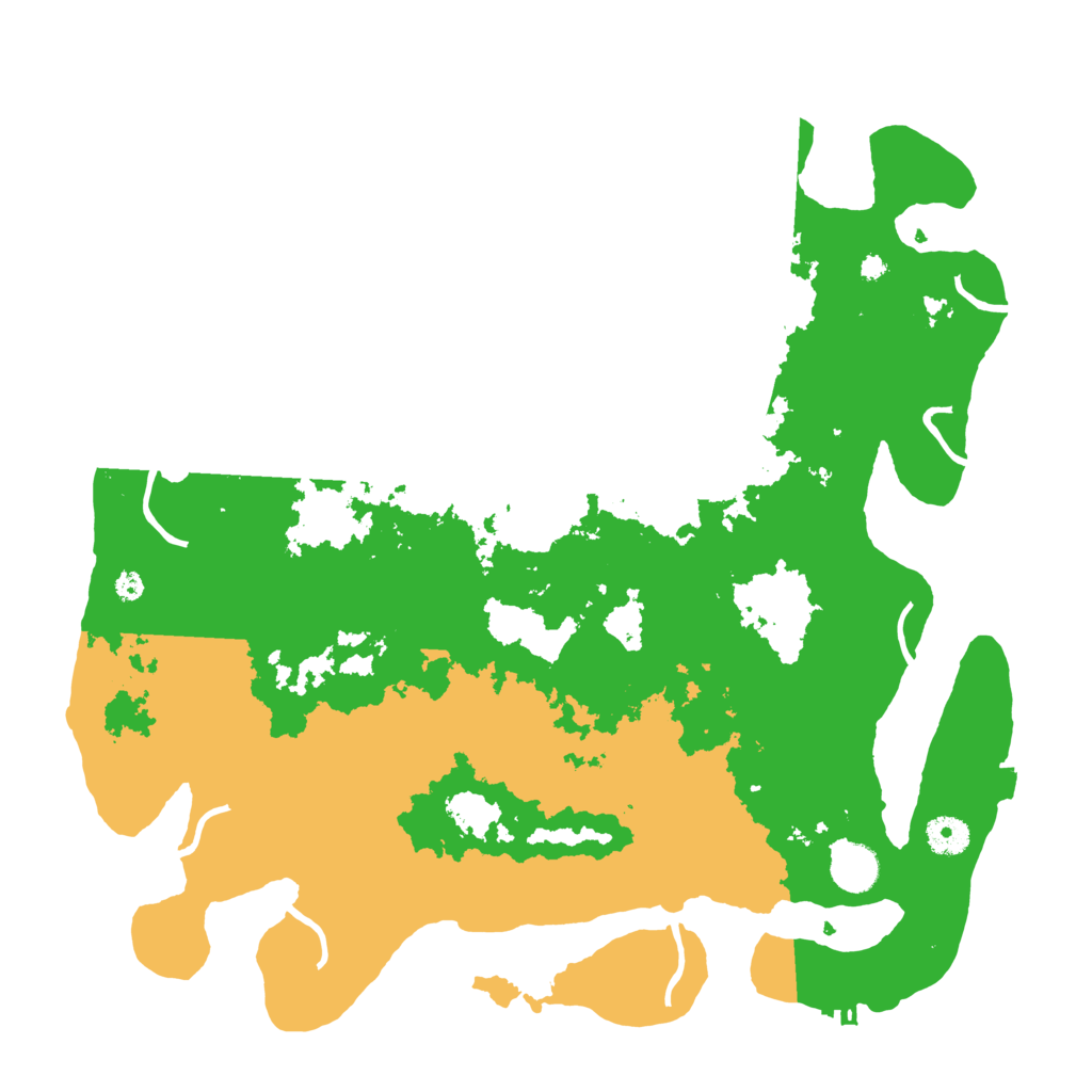 Biome Rust Map: Procedural Map, Size: 4000, Seed: 2075927535