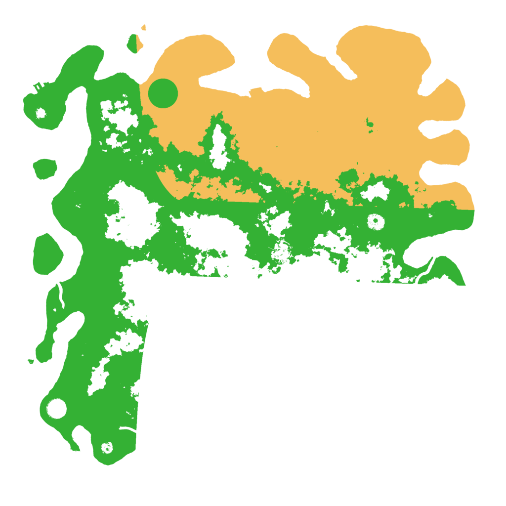 Biome Rust Map: Procedural Map, Size: 4500, Seed: 1609700420