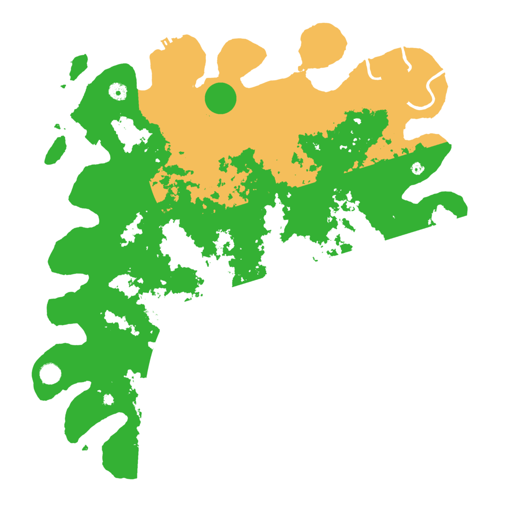 Biome Rust Map: Procedural Map, Size: 4250, Seed: 2072118557