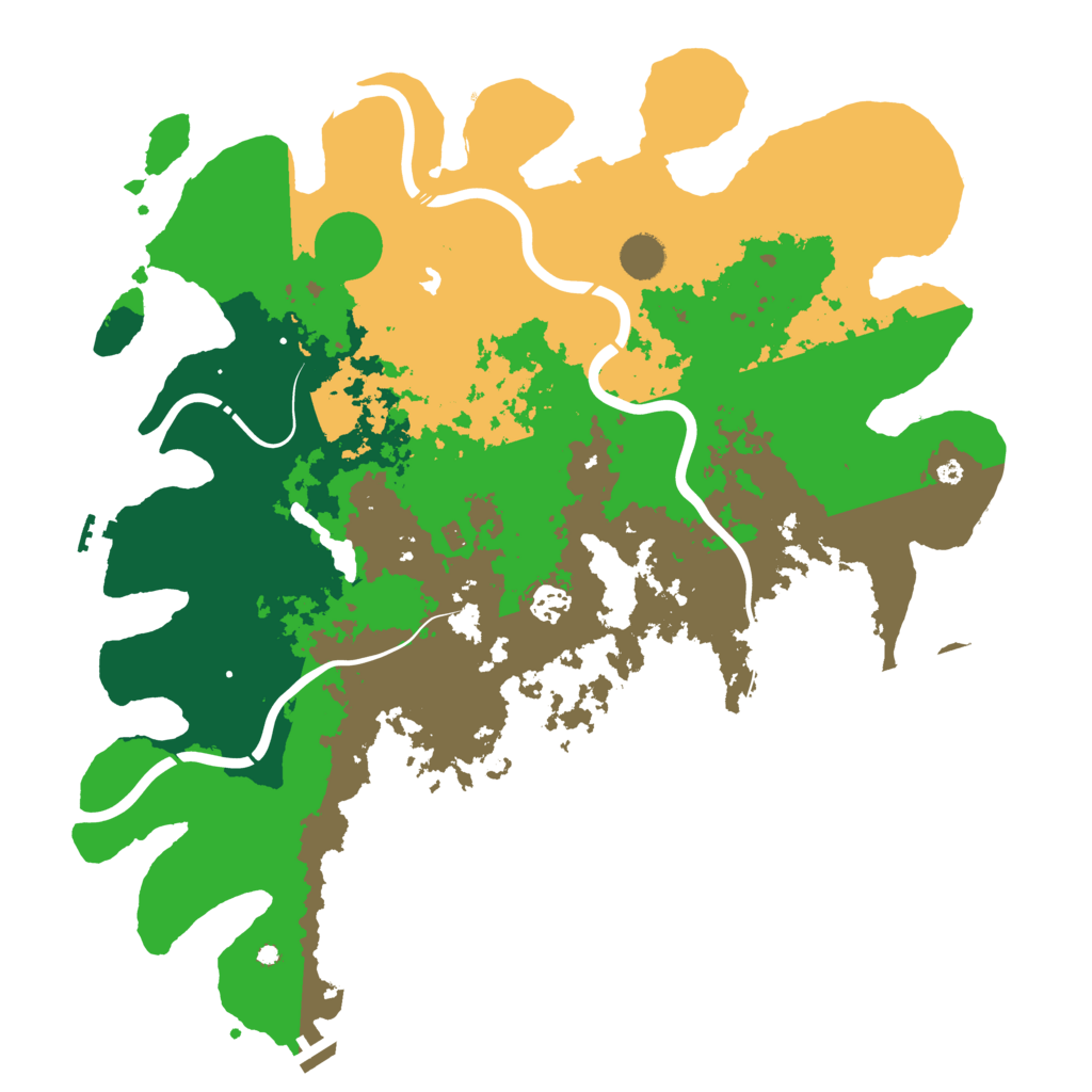 Biome Rust Map: Procedural Map, Size: 4250, Seed: 2072118557
