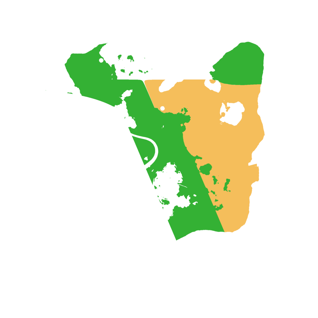 Biome Rust Map: Procedural Map, Size: 2135, Seed: 13830