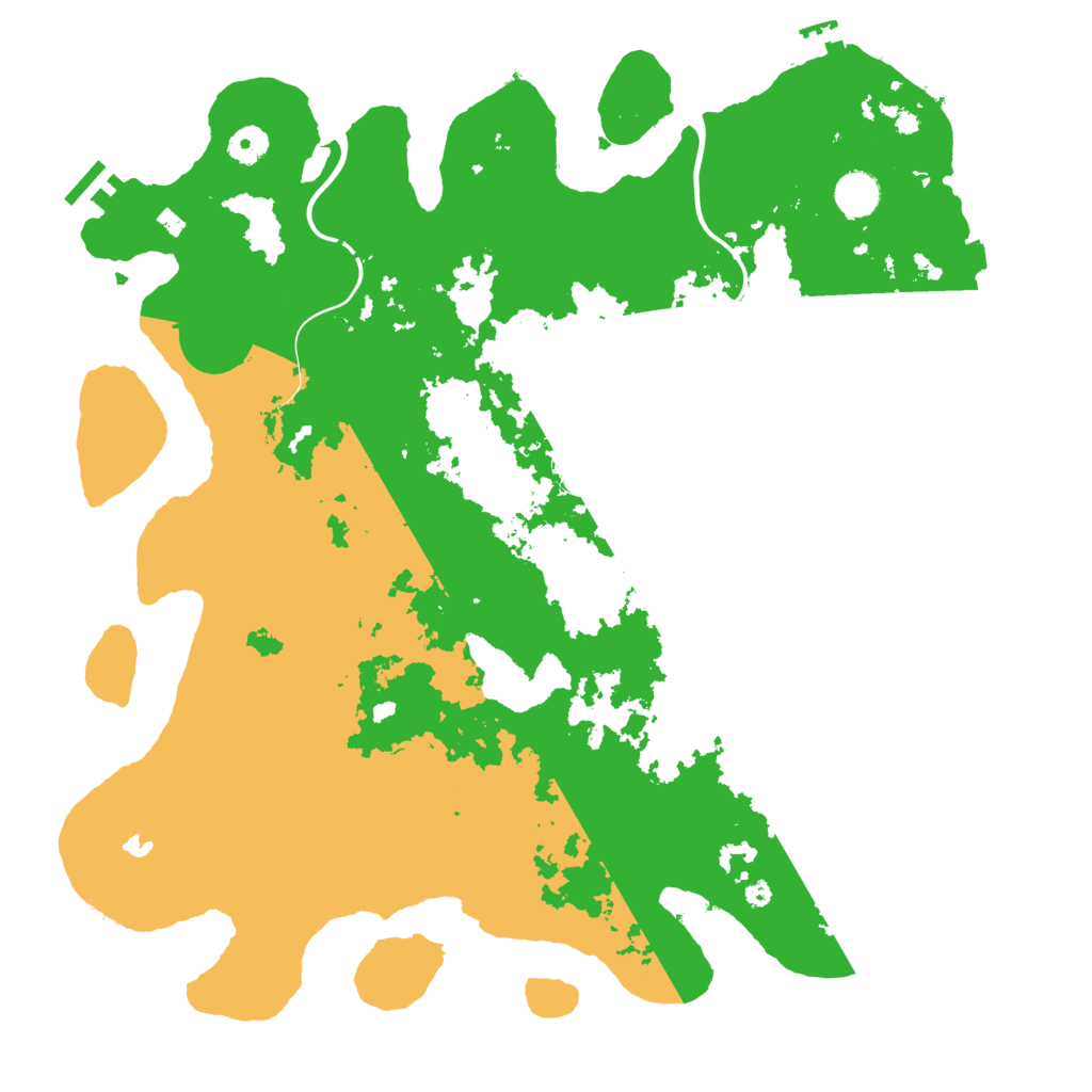 Biome Rust Map: Procedural Map, Size: 4250, Seed: 470537528