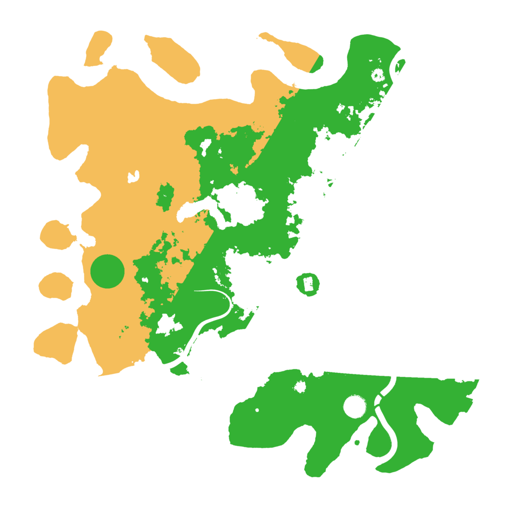 Biome Rust Map: Procedural Map, Size: 4000, Seed: 2052260293