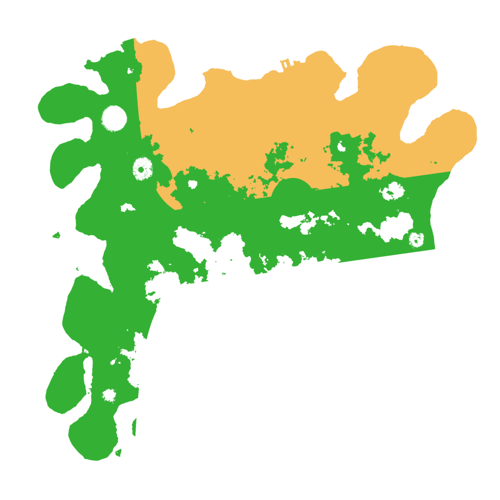 Biome Rust Map: Procedural Map, Size: 3500, Seed: 987456123