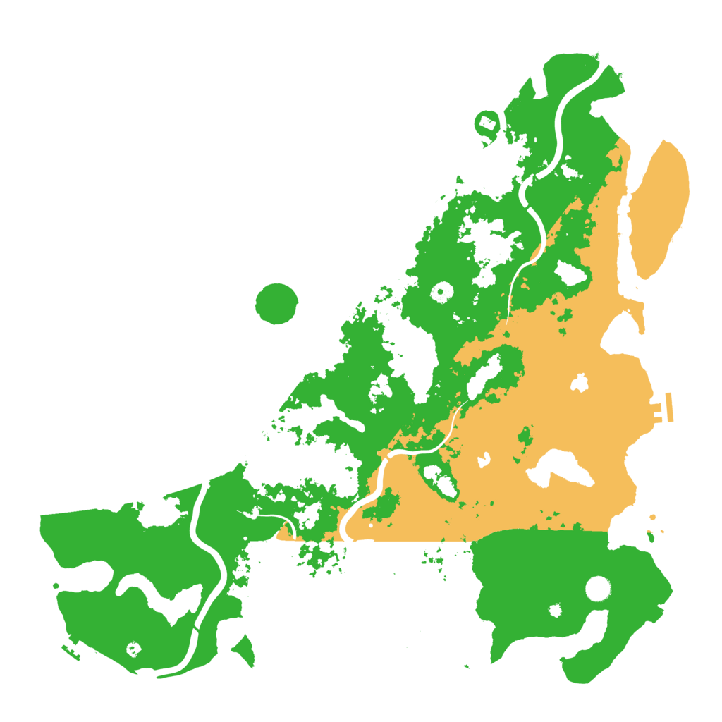 Biome Rust Map: Procedural Map, Size: 5000, Seed: 31295