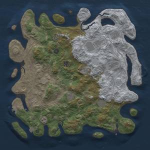 Thumbnail Rust Map: Procedural Map, Size: 4250, Seed: 1217634147, 19 Monuments