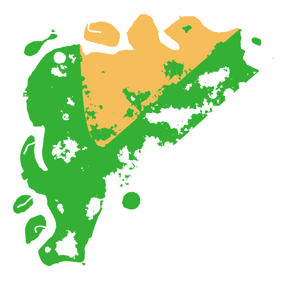 Biome Rust Map: Procedural Map, Size: 4500, Seed: 759777221