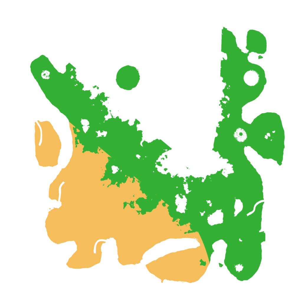 Biome Rust Map: Procedural Map, Size: 3500, Seed: 38458455