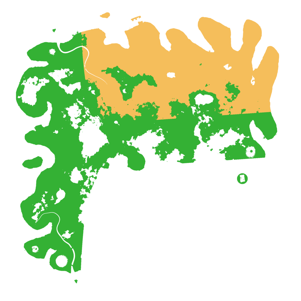 Biome Rust Map: Procedural Map, Size: 4500, Seed: 194563661