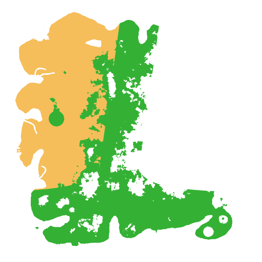 Biome Rust Map: Procedural Map, Size: 4500, Seed: 1604815853