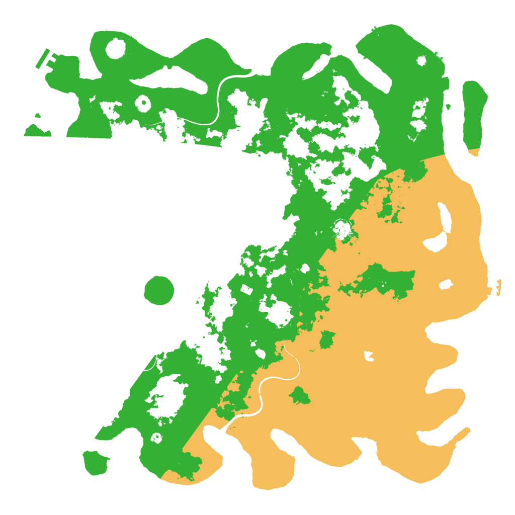 Biome Rust Map: Procedural Map, Size: 4750, Seed: 1527859014