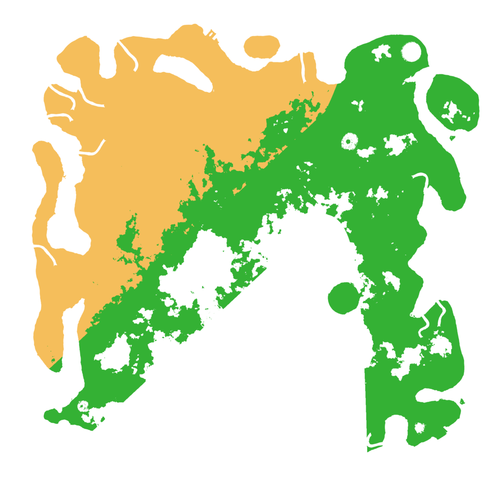 Biome Rust Map: Procedural Map, Size: 4500, Seed: 380861911