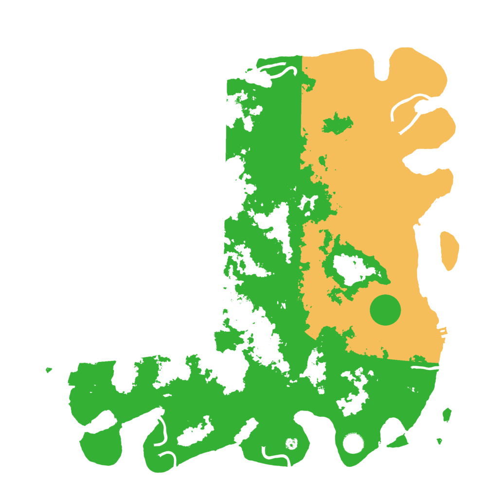 Biome Rust Map: Procedural Map, Size: 4250, Seed: 1143758641