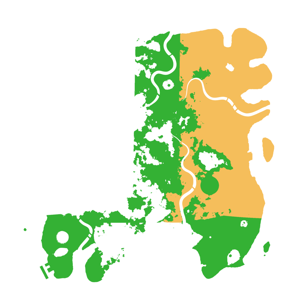 Biome Rust Map: Procedural Map, Size: 4250, Seed: 1143758641