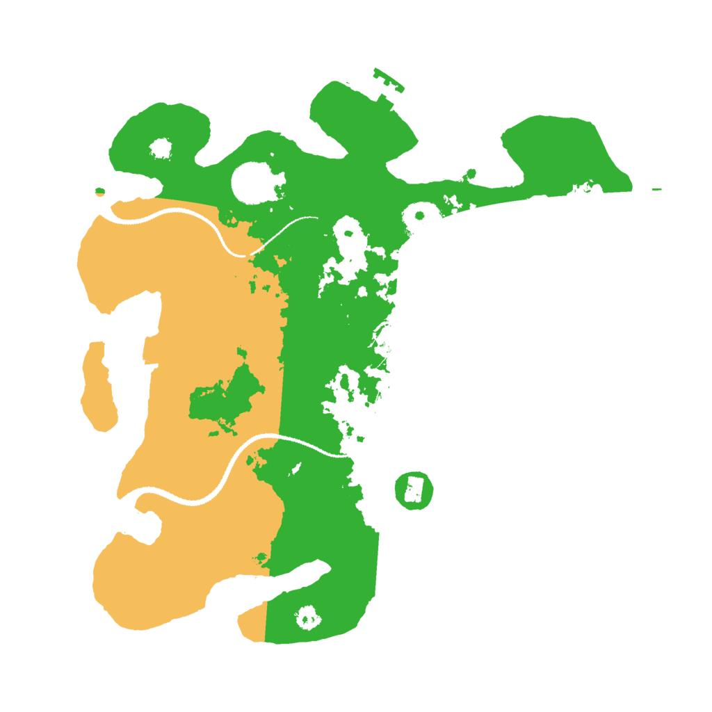 Biome Rust Map: Procedural Map, Size: 3000, Seed: 1441378954