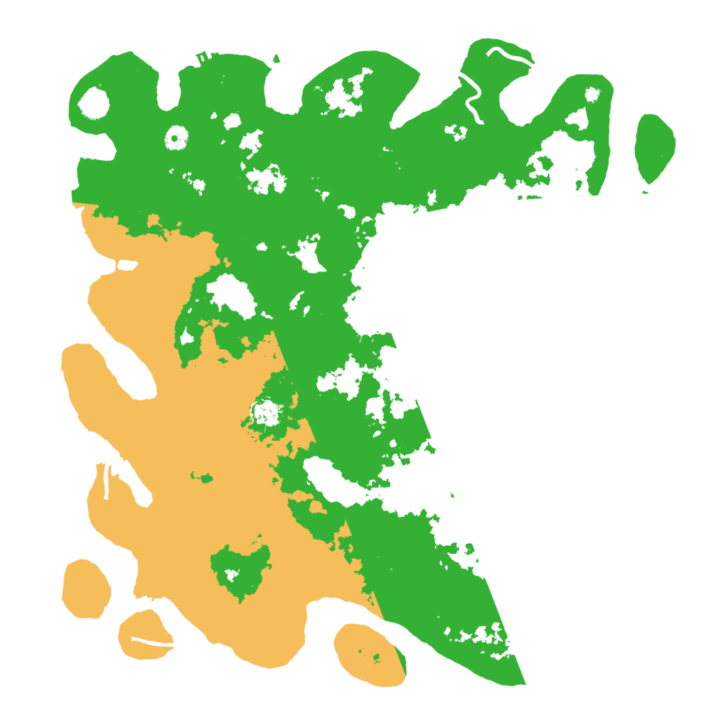 Biome Rust Map: Procedural Map, Size: 4500, Seed: 3257
