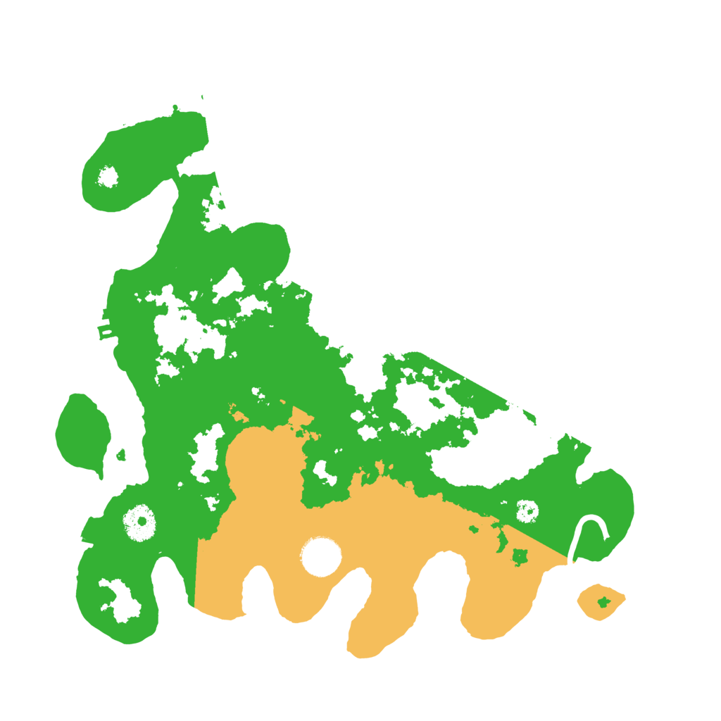 Biome Rust Map: Procedural Map, Size: 3200, Seed: 621882