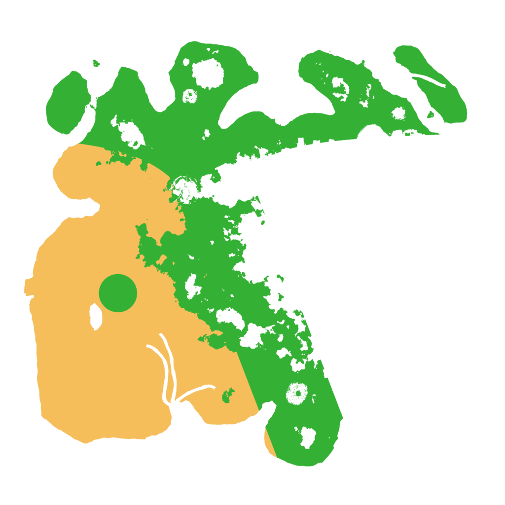 Biome Rust Map: Procedural Map, Size: 3500, Seed: 9230