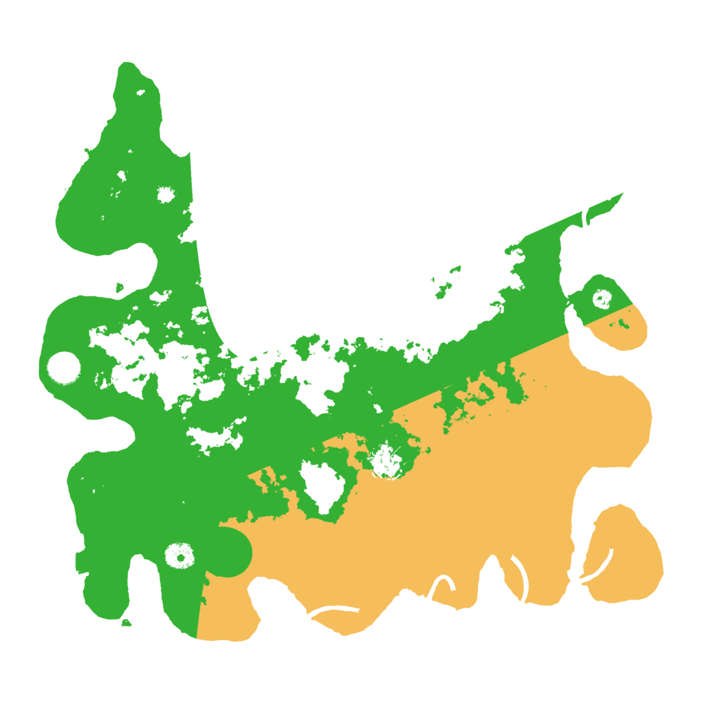 Biome Rust Map: Procedural Map, Size: 3800, Seed: 51816317