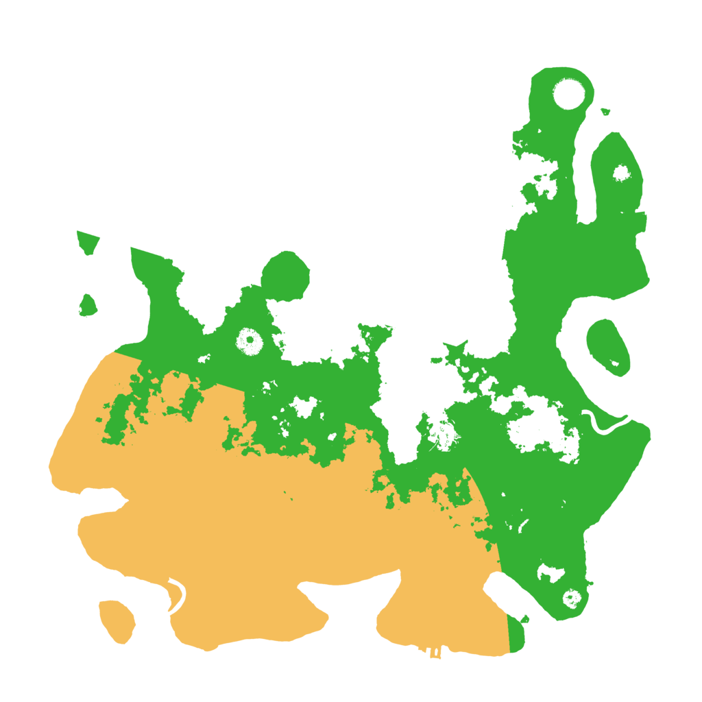 Biome Rust Map: Procedural Map, Size: 4000, Seed: 111257904