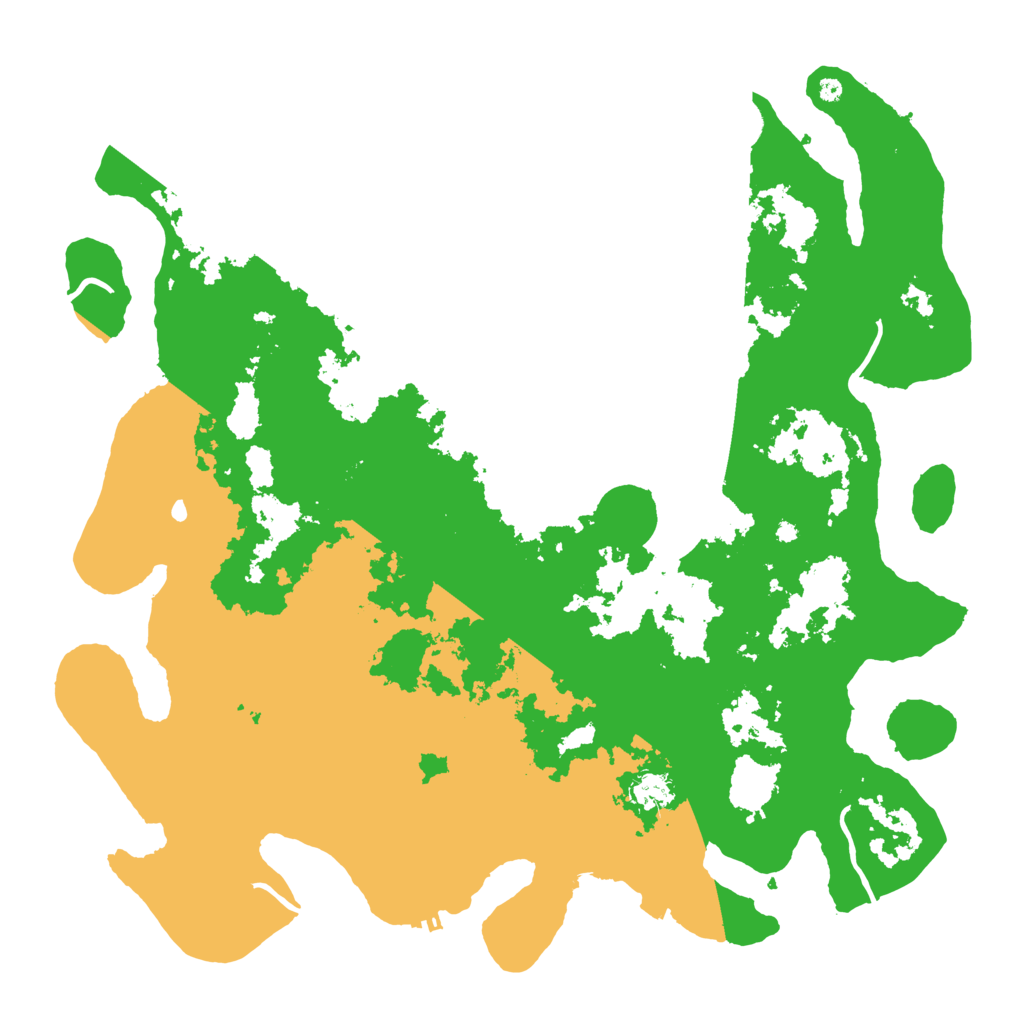 Biome Rust Map: Procedural Map, Size: 4500, Seed: 167679509