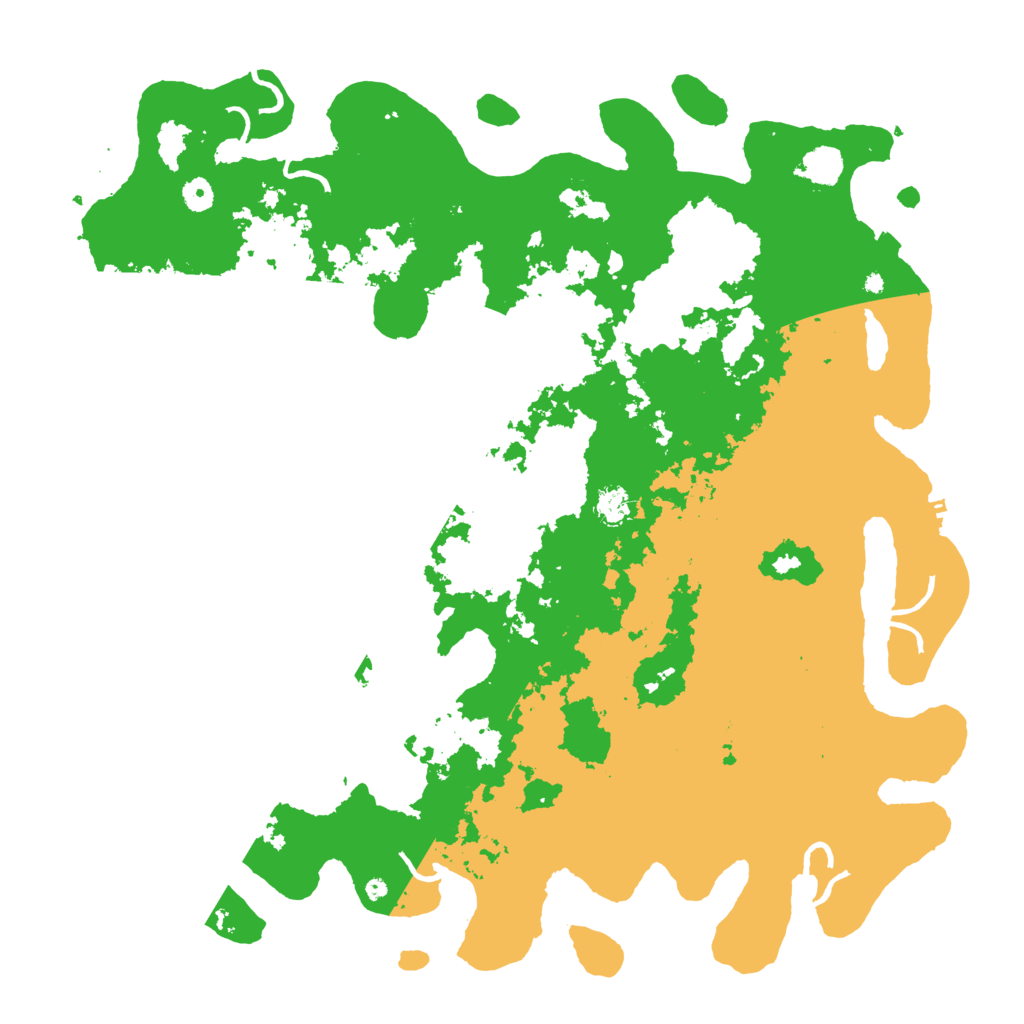 Biome Rust Map: Procedural Map, Size: 5000, Seed: 1378283600