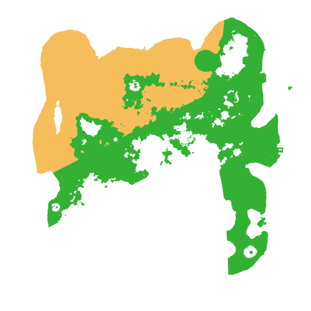 Biome Rust Map: Procedural Map, Size: 3750, Seed: 10224