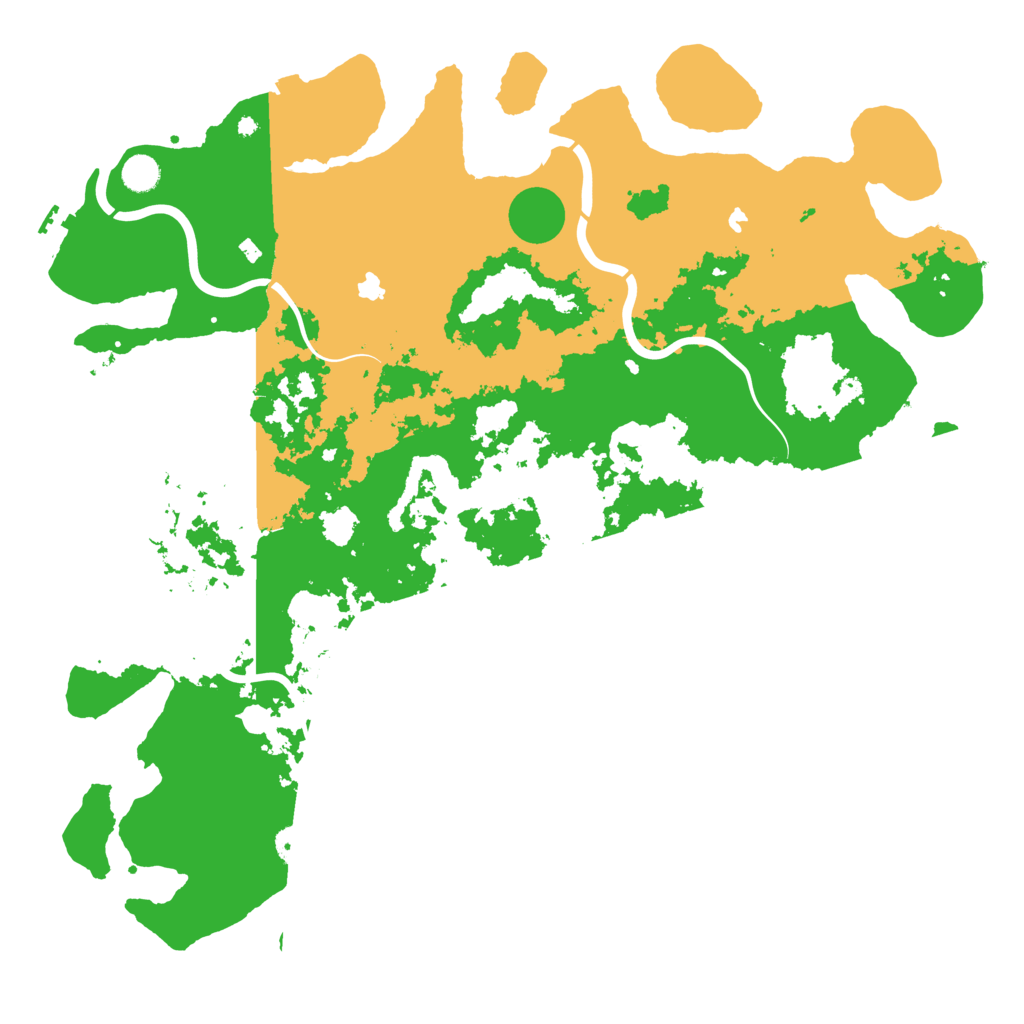 Biome Rust Map: Procedural Map, Size: 4800, Seed: 1868488480