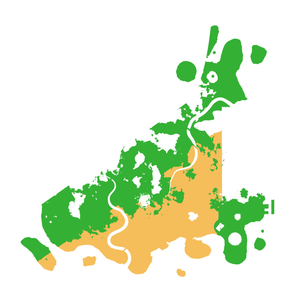 Biome Rust Map: Procedural Map, Size: 4000, Seed: 500845322