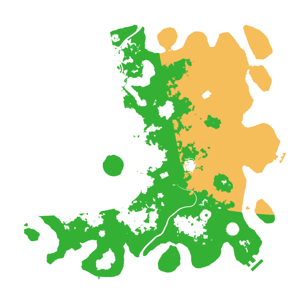 Biome Rust Map: Procedural Map, Size: 4000, Seed: 325093760