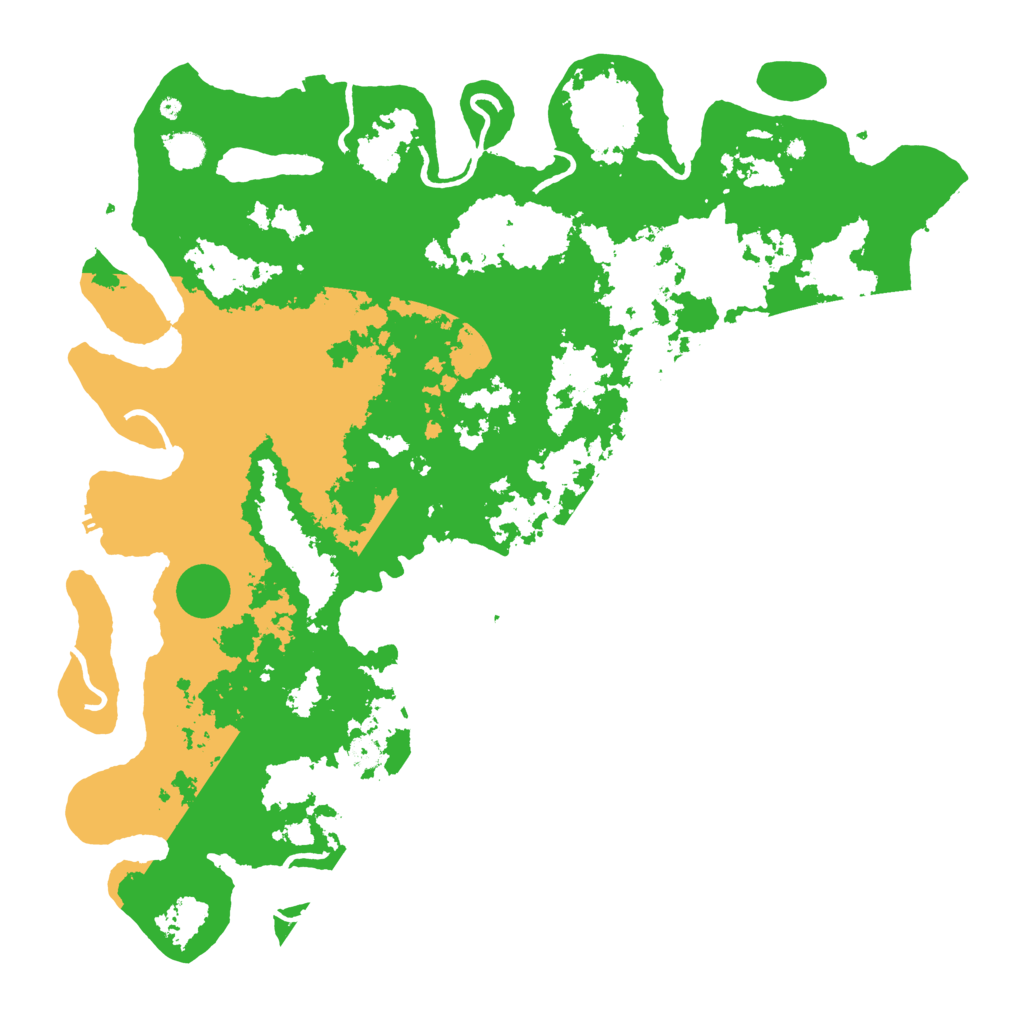 Biome Rust Map: Procedural Map, Size: 5000, Seed: 2108768910