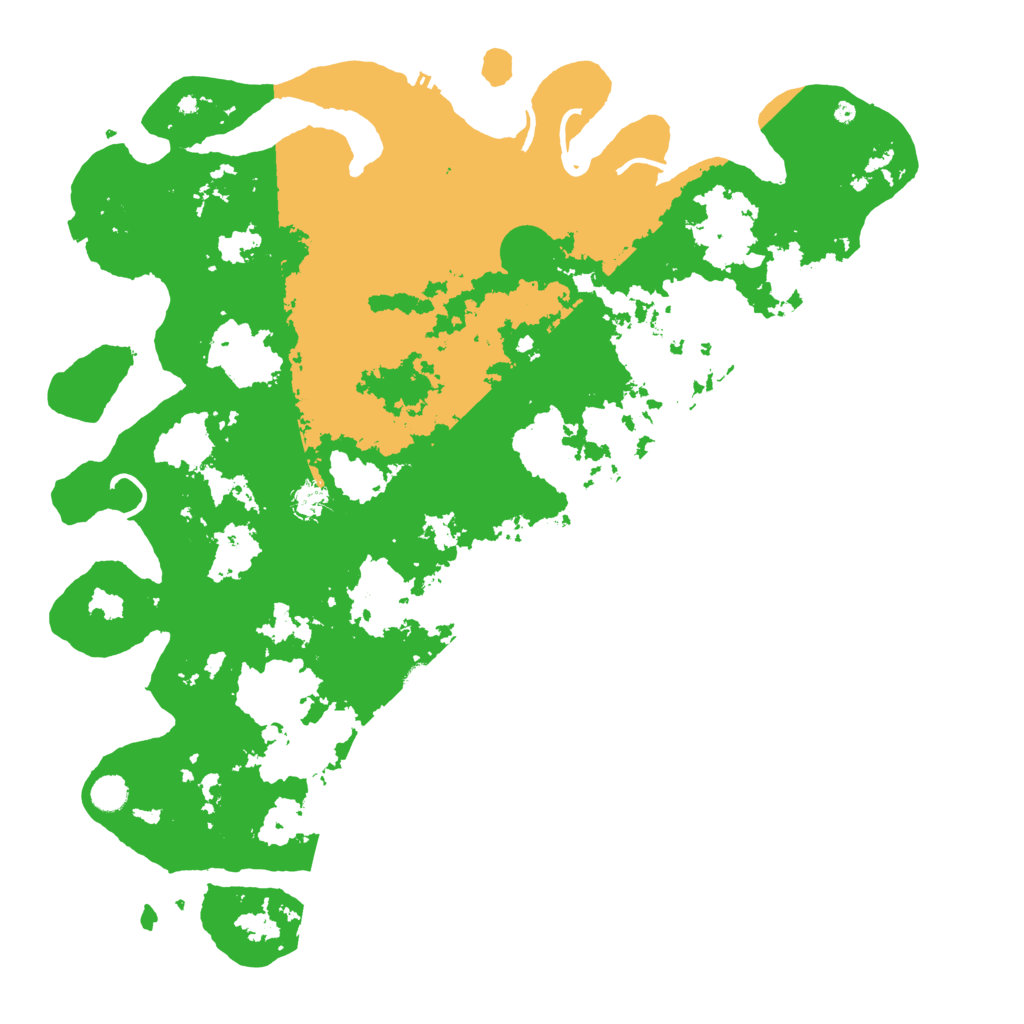 Biome Rust Map: Procedural Map, Size: 5000, Seed: 1375392477