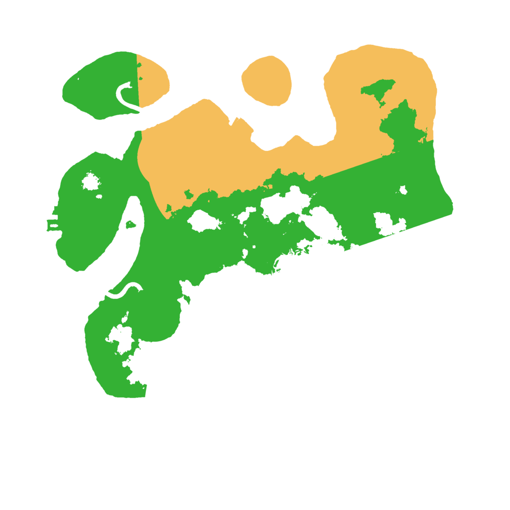 Biome Rust Map: Procedural Map, Size: 2700, Seed: 47228485