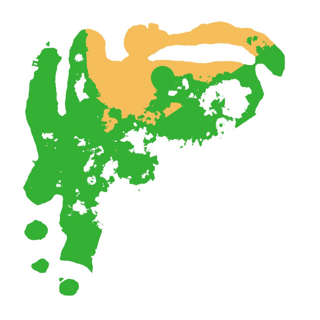 Biome Rust Map: Procedural Map, Size: 3600, Seed: 40918292