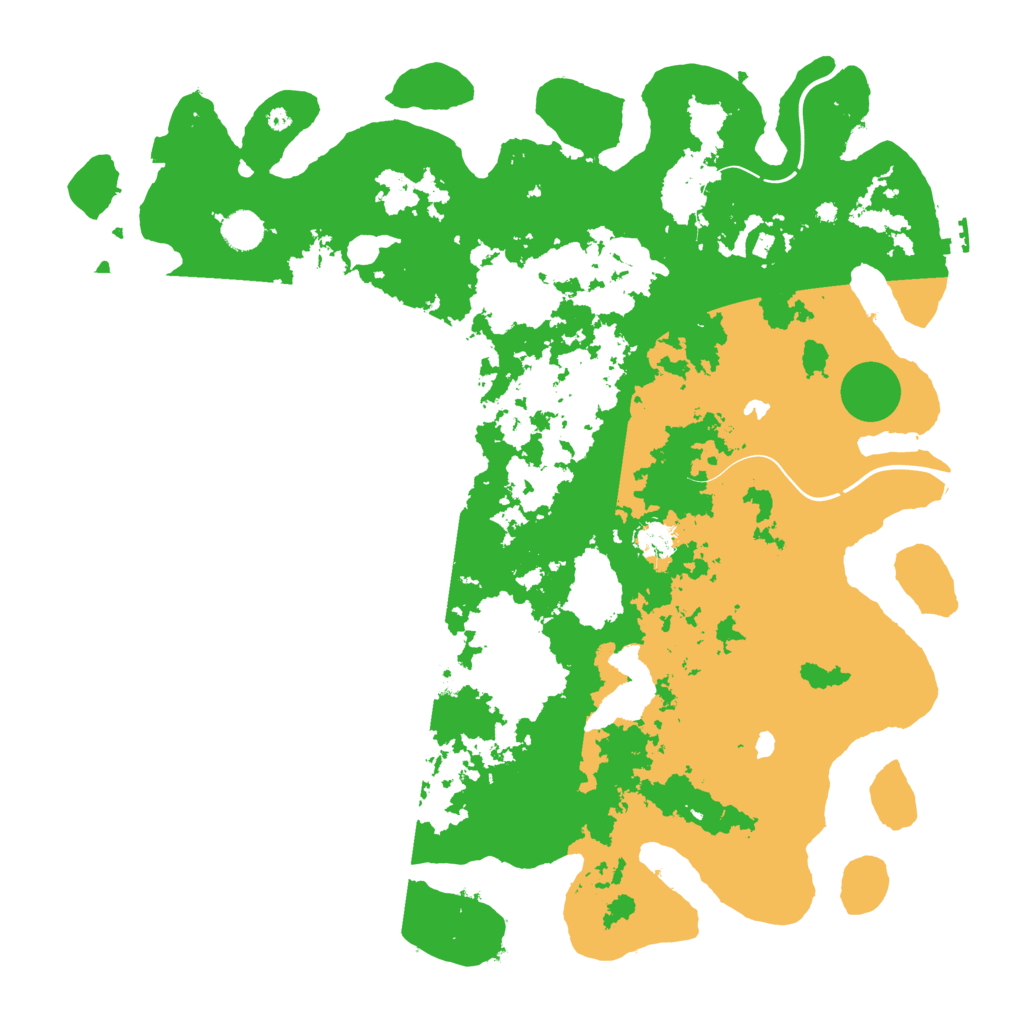 Biome Rust Map: Procedural Map, Size: 4500, Seed: 215213