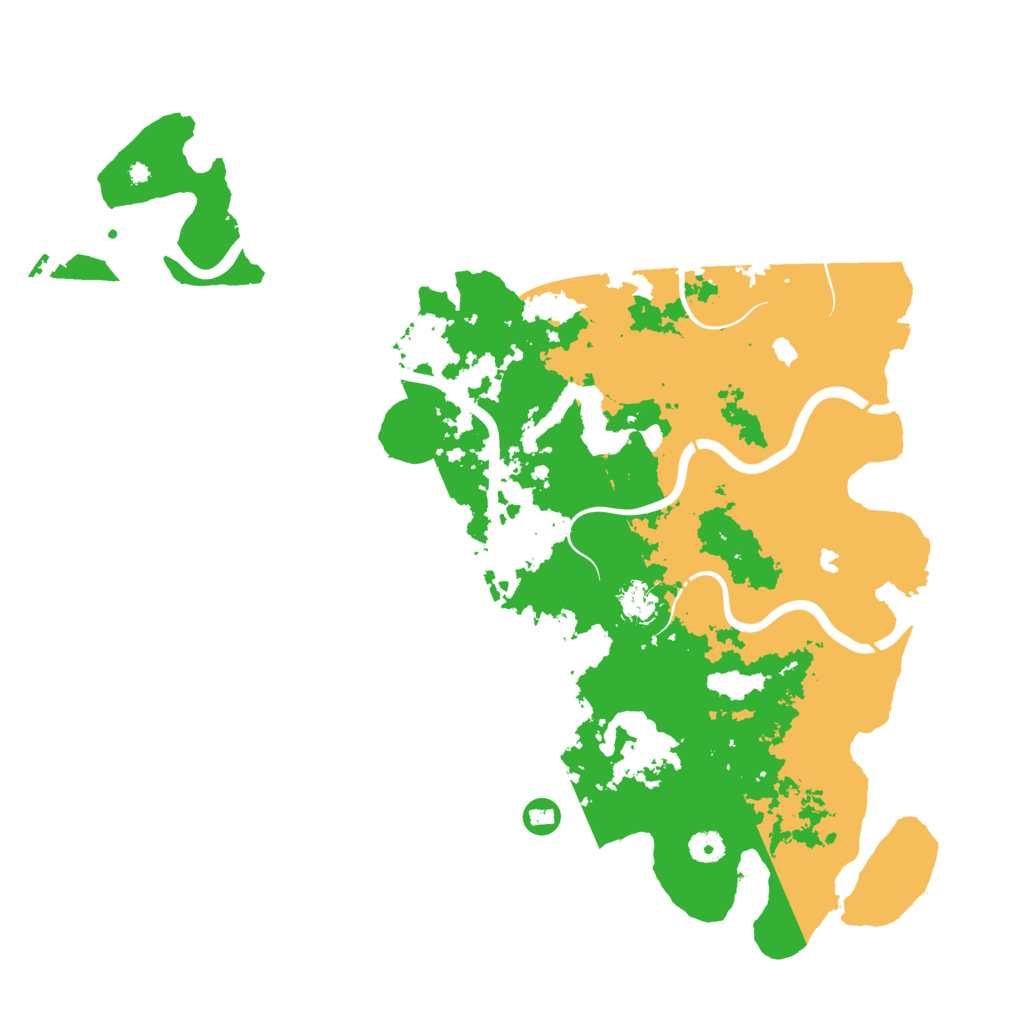 Biome Rust Map: Procedural Map, Size: 4500, Seed: 1586324032