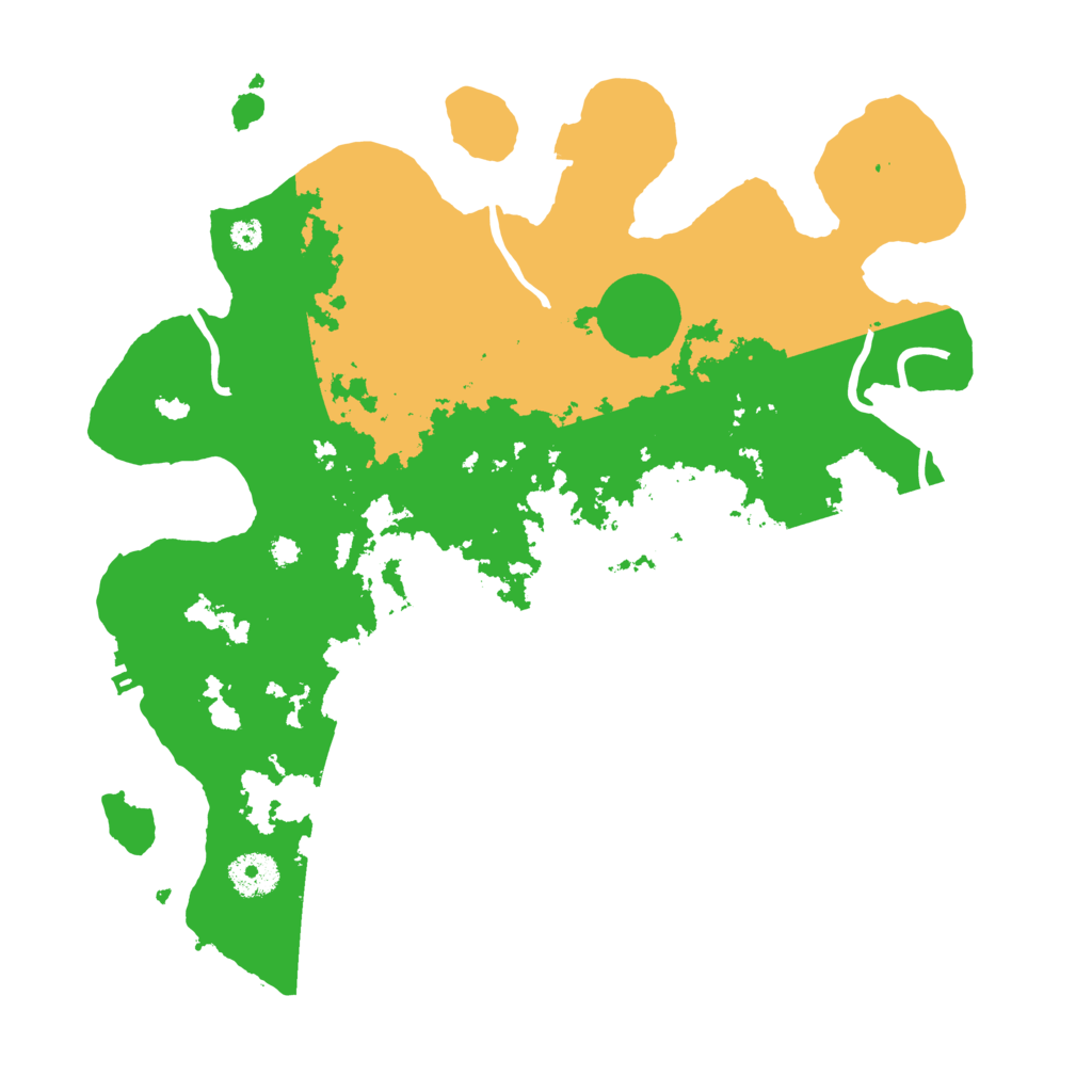 Biome Rust Map: Procedural Map, Size: 3500, Seed: 1719275161