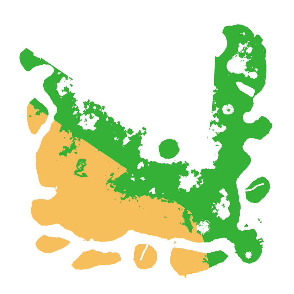 Biome Rust Map: Procedural Map, Size: 4000, Seed: 781265743