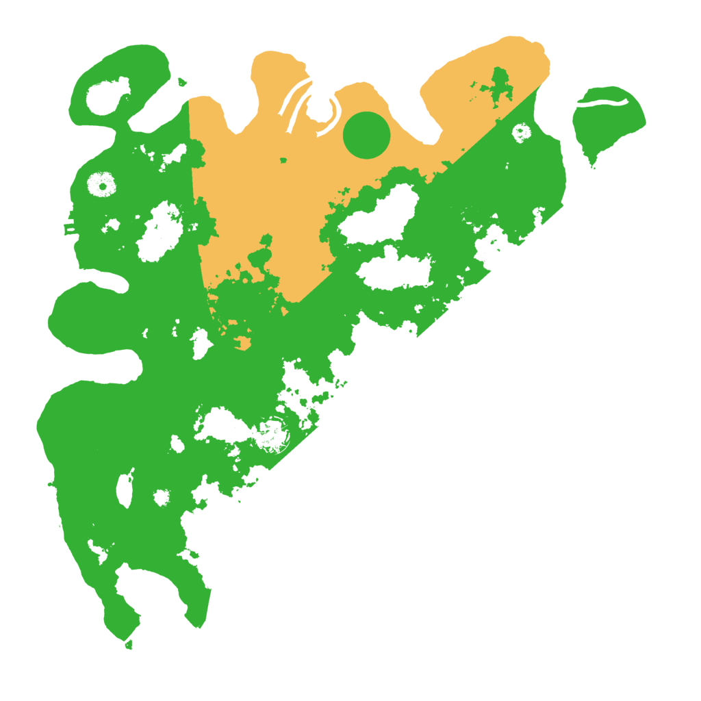 Biome Rust Map: Procedural Map, Size: 3900, Seed: 20