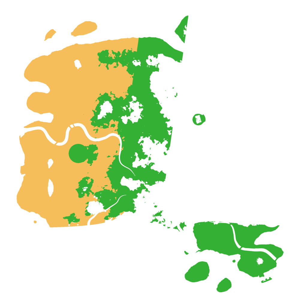 Biome Rust Map: Procedural Map, Size: 4250, Seed: 260727233