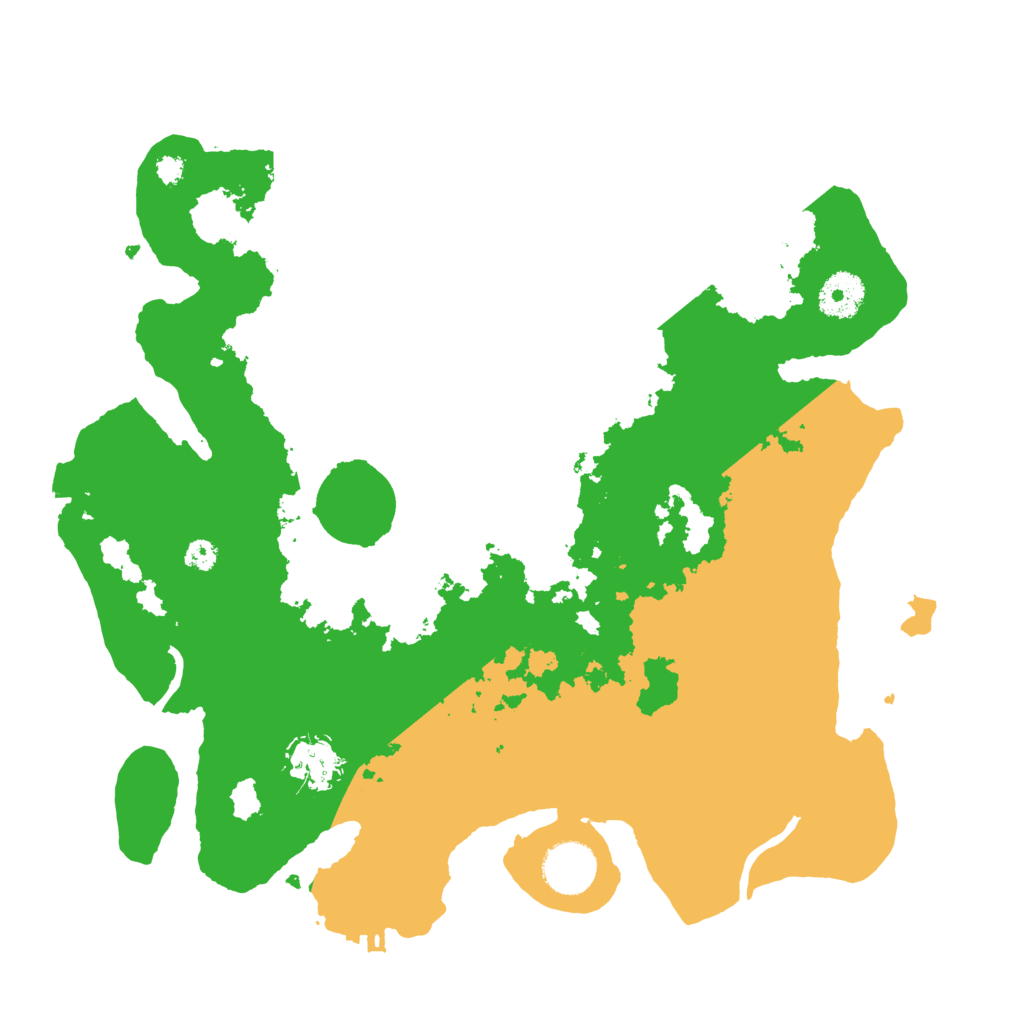 Biome Rust Map: Procedural Map, Size: 3400, Seed: 48842780
