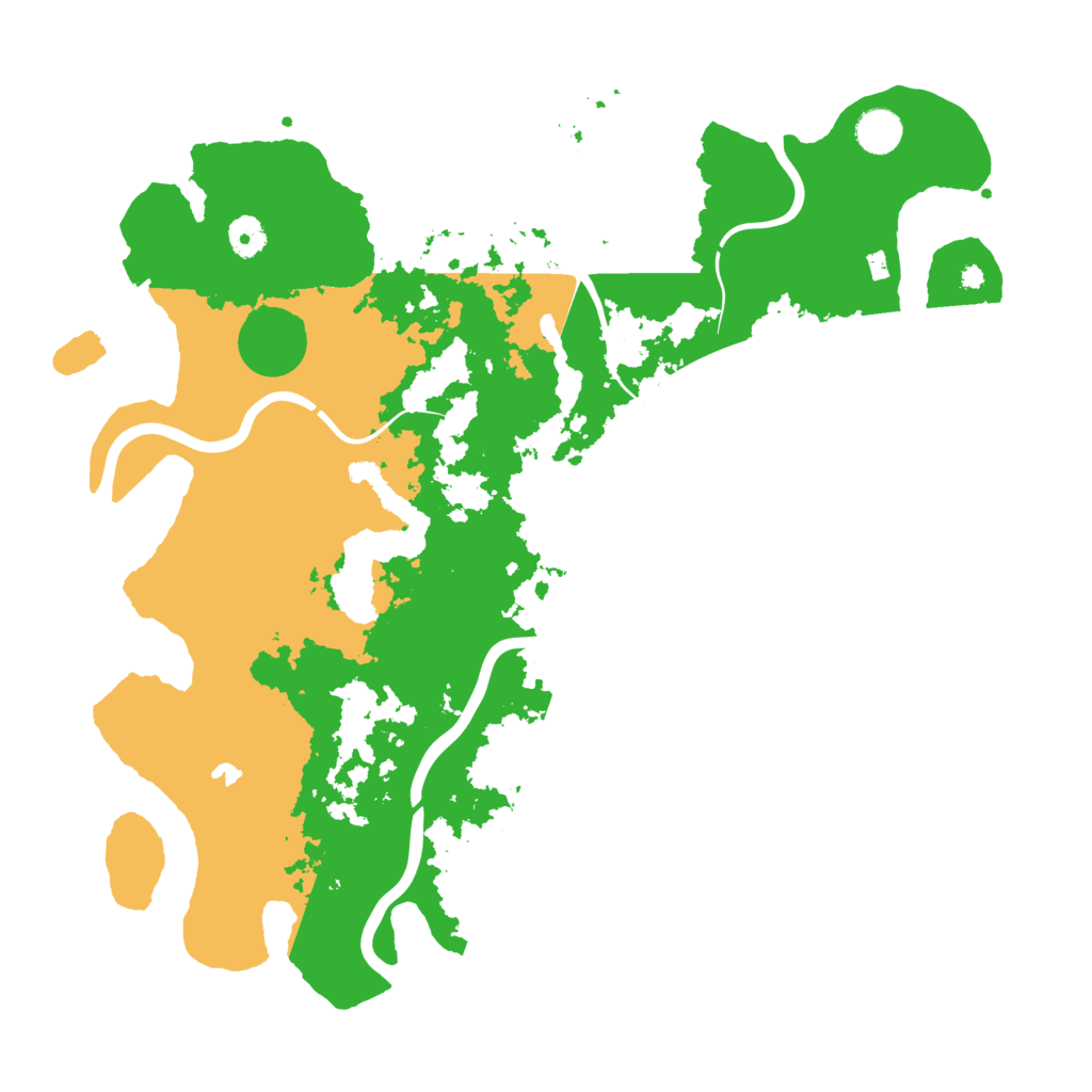 Biome Rust Map: Procedural Map, Size: 4200, Seed: 601392859