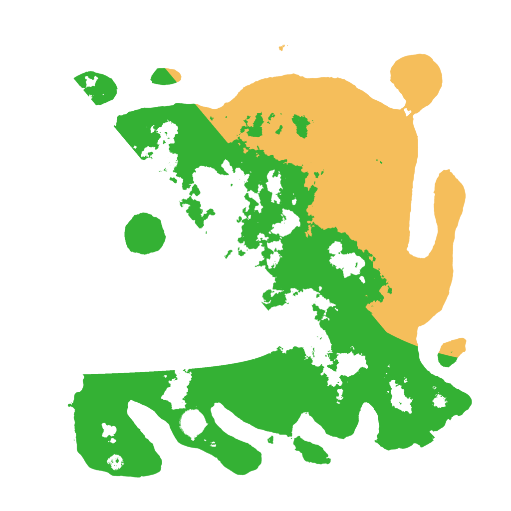 Biome Rust Map: Procedural Map, Size: 3500, Seed: 1636626365